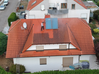 Referenz von HBV Dach: fachgerecht beschichtetes Dach mit homogener Oberfläche – Referenzobjekt 7